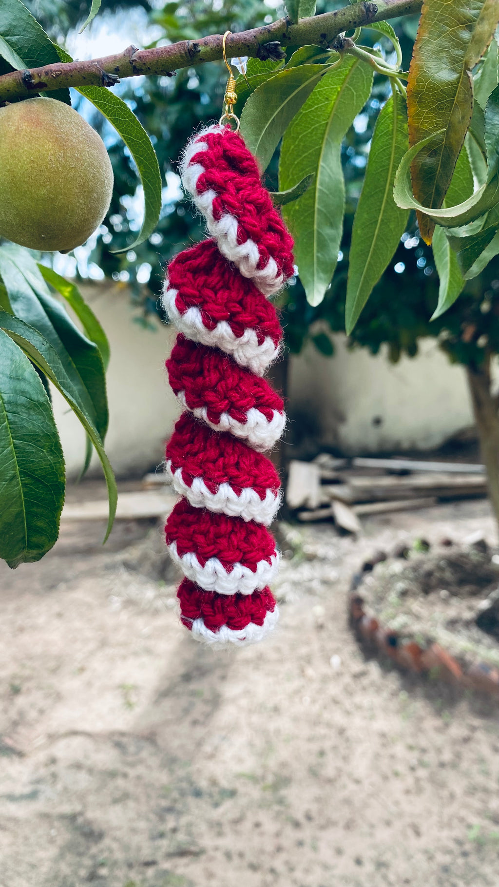 Christmas Slinky Spirals Earrings