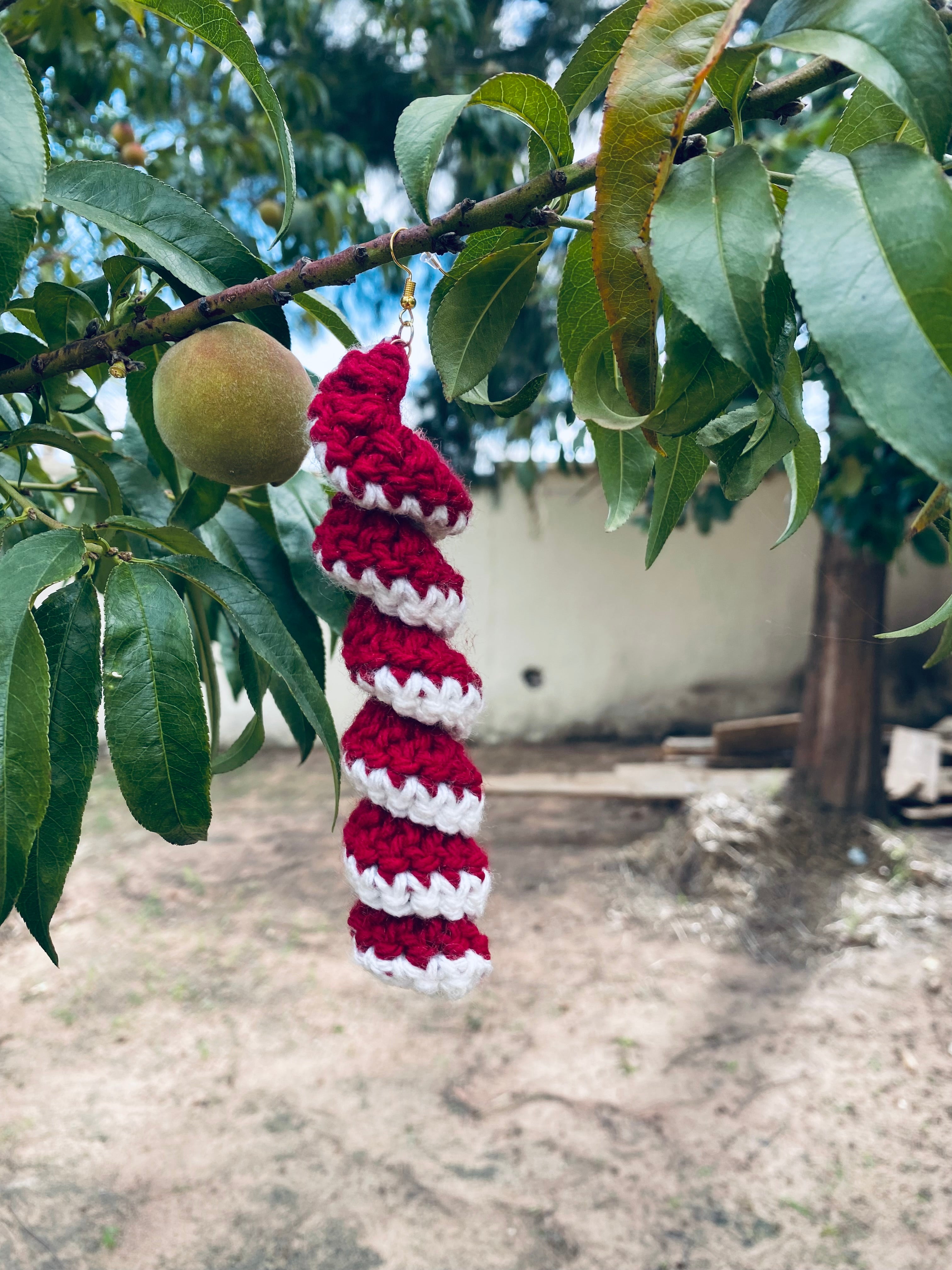 Christmas Slinky Spirals Earrings
