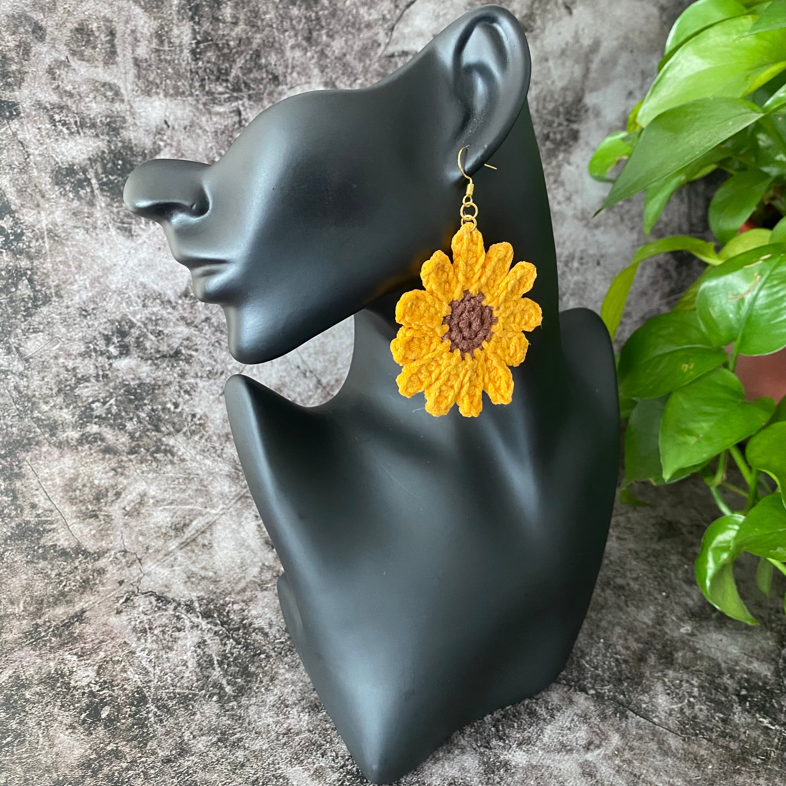 Sunflower Earrings